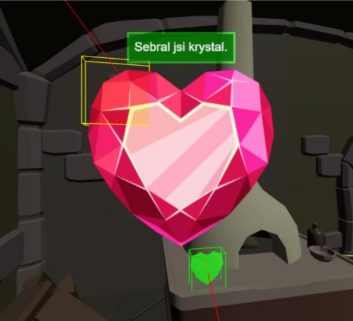 Puzzle interaction screenshot