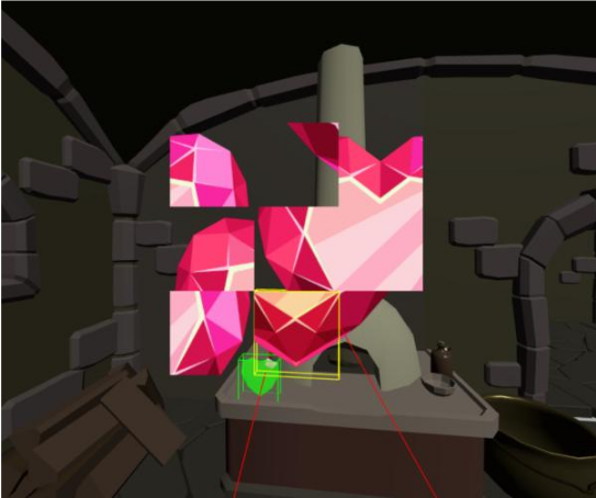 Puzzle interaction screenshot